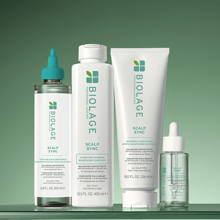 Routine cuir chevelu gras