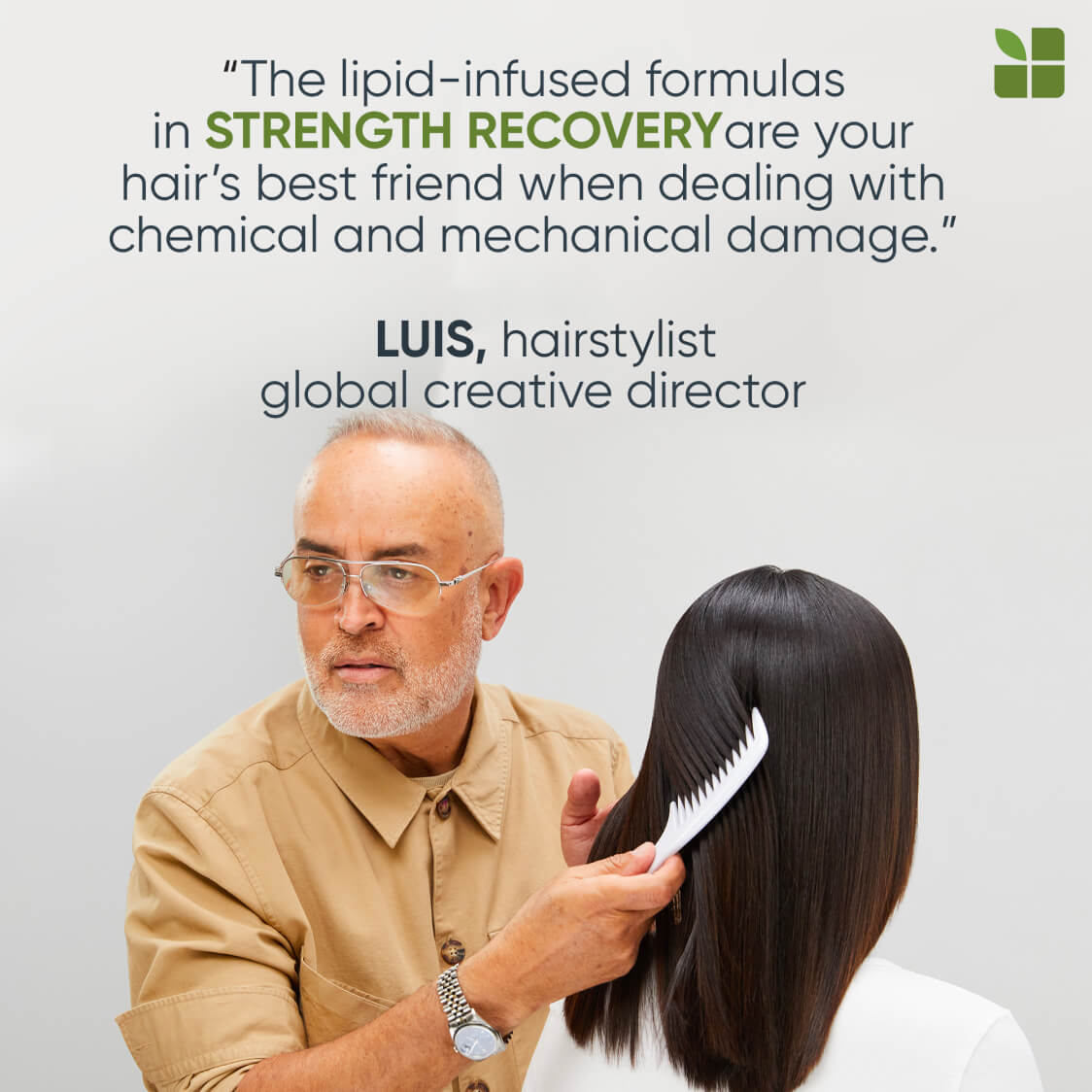 Luis, hairstylist