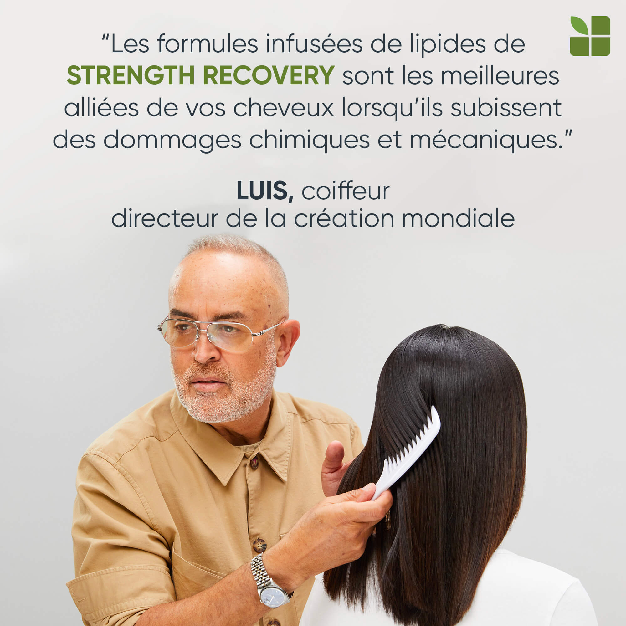 Luis, hairstylist